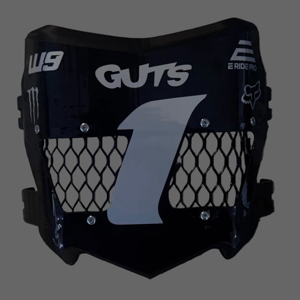 Vented E-moto Number Plate